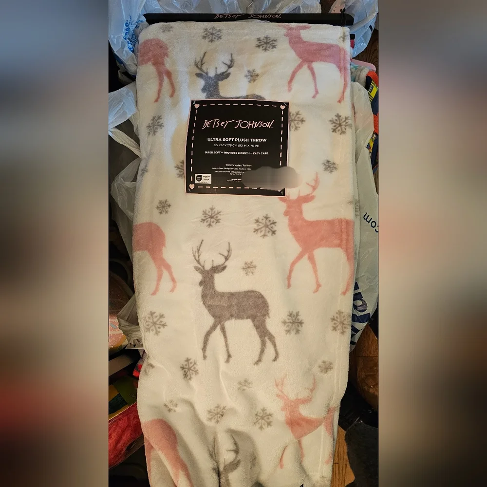 Betsey Johnson blanket